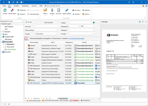 Hauptfenster mit Vorschau